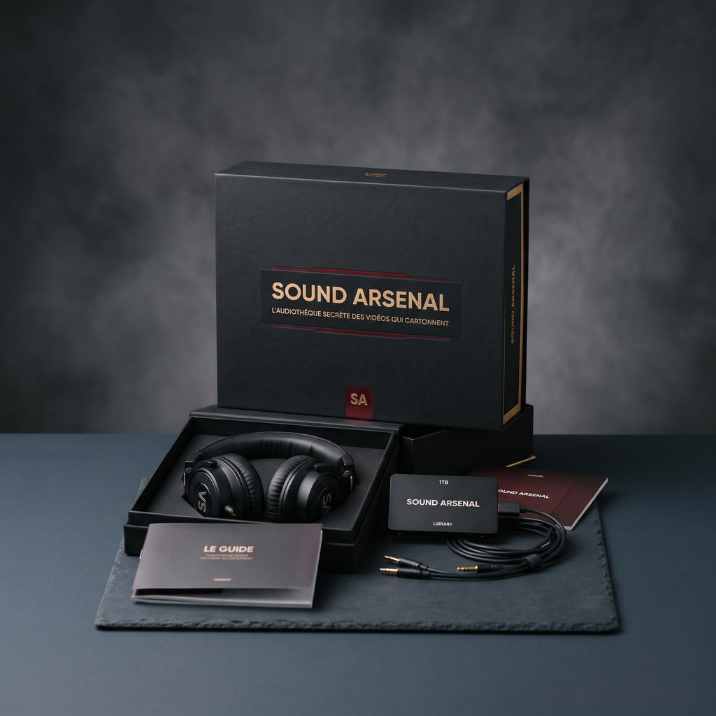 Sound Arsenal — L'Audiothèque Secrète des Vidéos qui Cartonnent