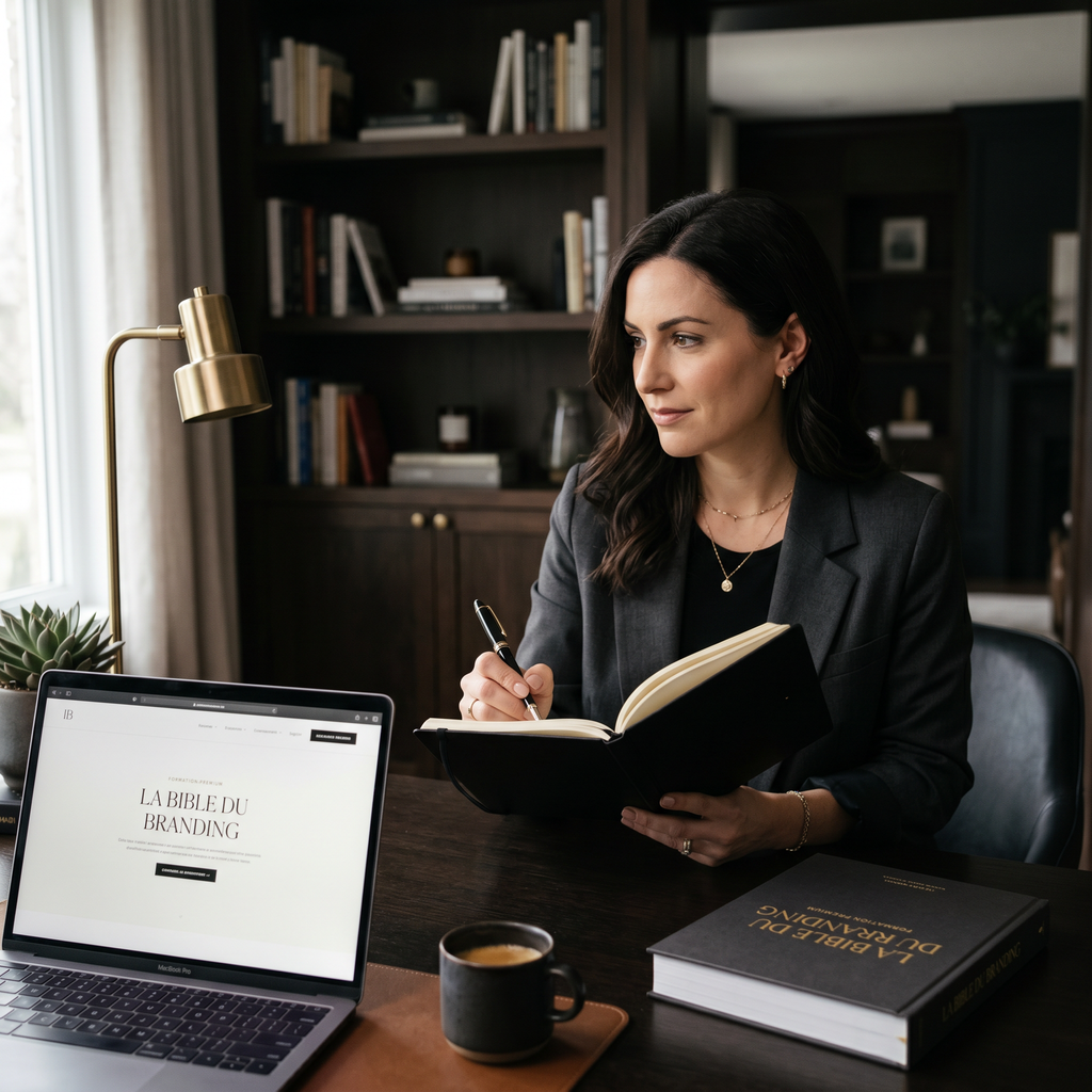 La Bible du Branding — Formation Premium — Mise en scène