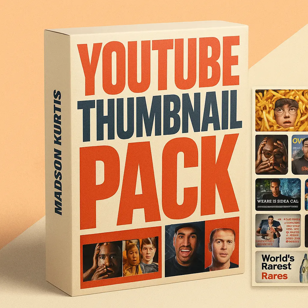 [MK-YTTHUMB-001] Youtube thumbnail pack