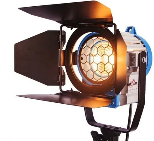Lumière continue fresnel