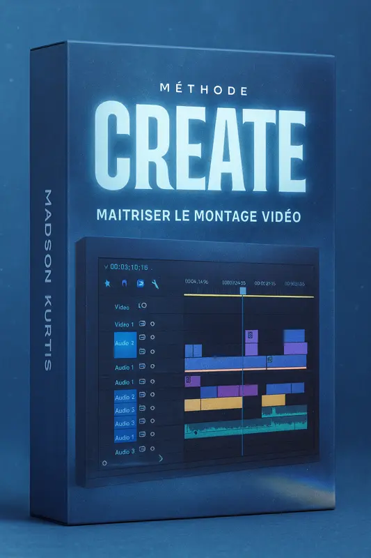 Méthode CREATE™: maîtriser le montage vidéo et créer des vidéos époustouflantes, même si vous êtes débutant !